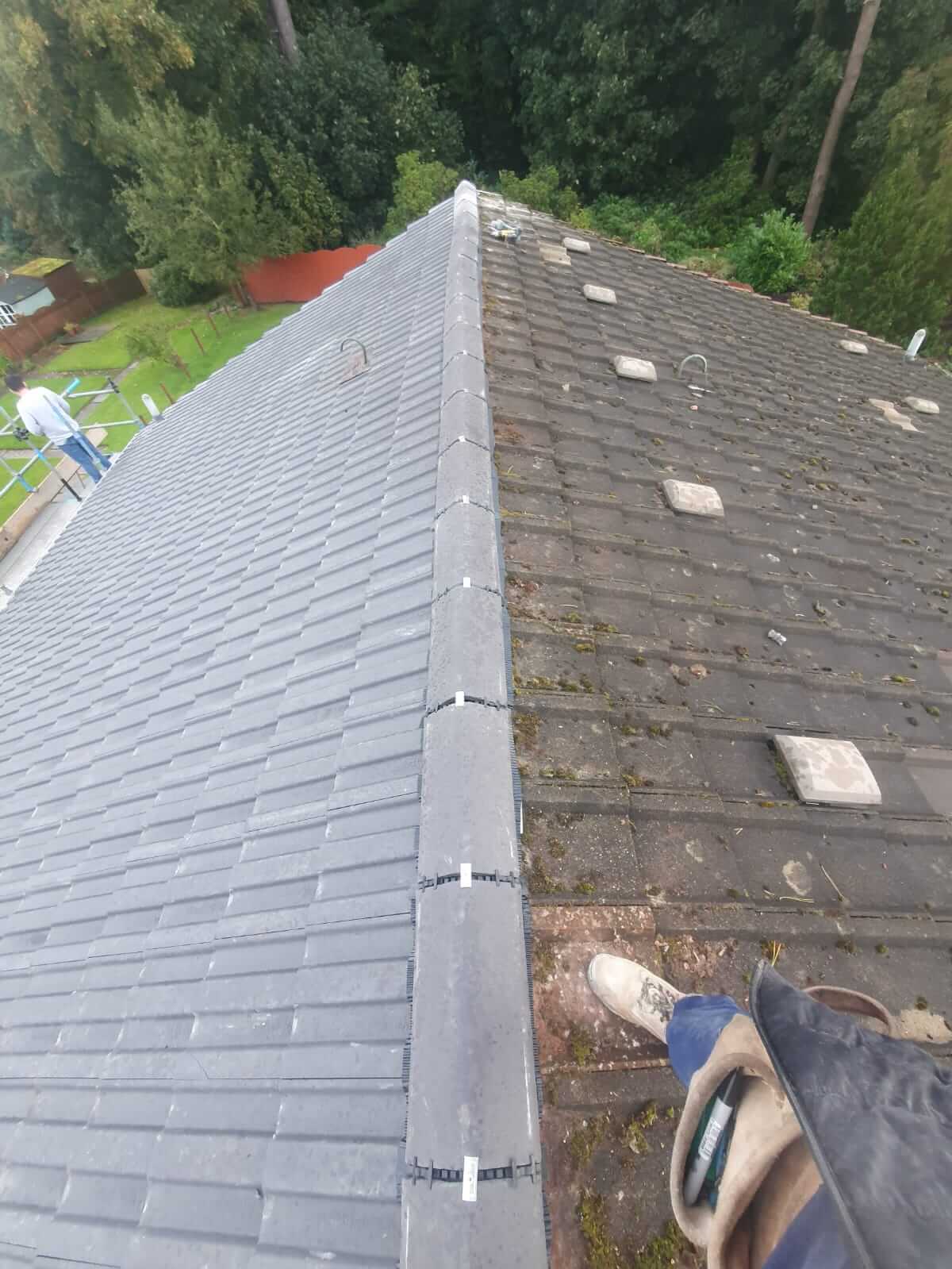 roofing before and after pictures